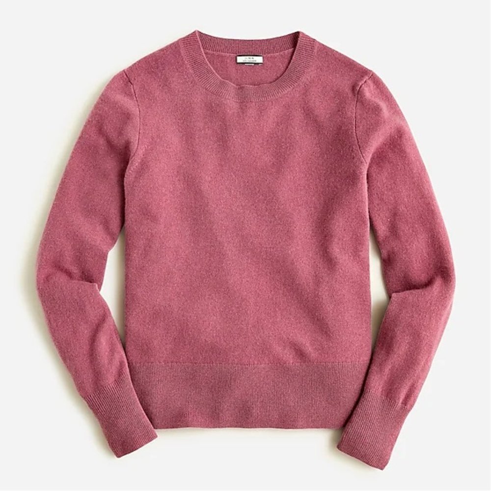 J. Crew Rose Pink Crewneck Sweater
